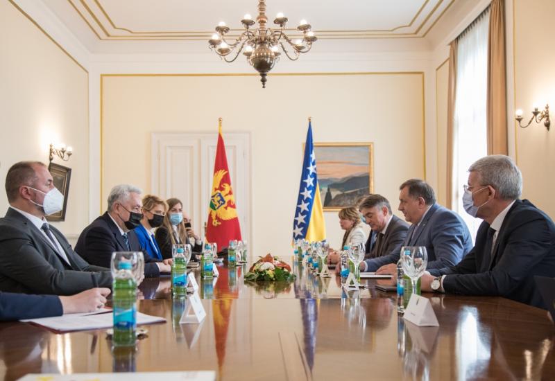 Predsjedništvo ugostilo predsjednika Vlade Crne Gore 